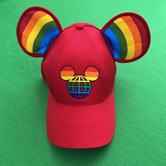 Disney Other - Walt Disney World Pride Baseball Hat with Rainbow Ears, new